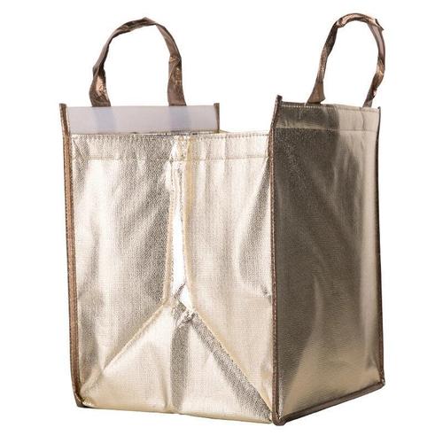 Manufacturer wholesale 6 inch 8 inch cake portable insulation bag aluminum foil non-woven waterproof refrigerated bag ice bag imprinted