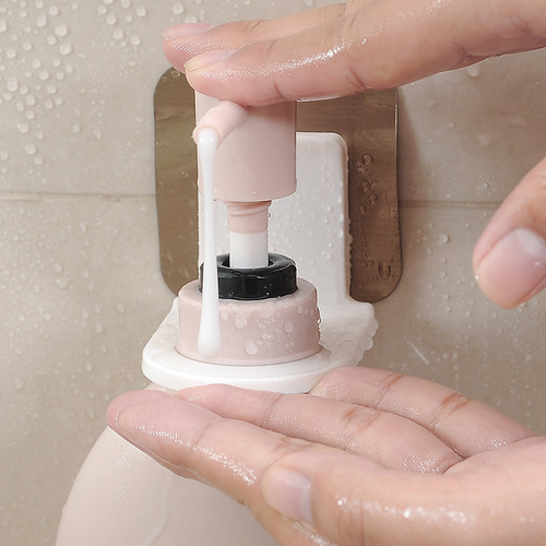 T2391 Wholesale Wall Magic Sticker Shower Gel Hanger Shampoo Hand Sanitizer Wall Suction Wall Manufacturer Traceless Hook