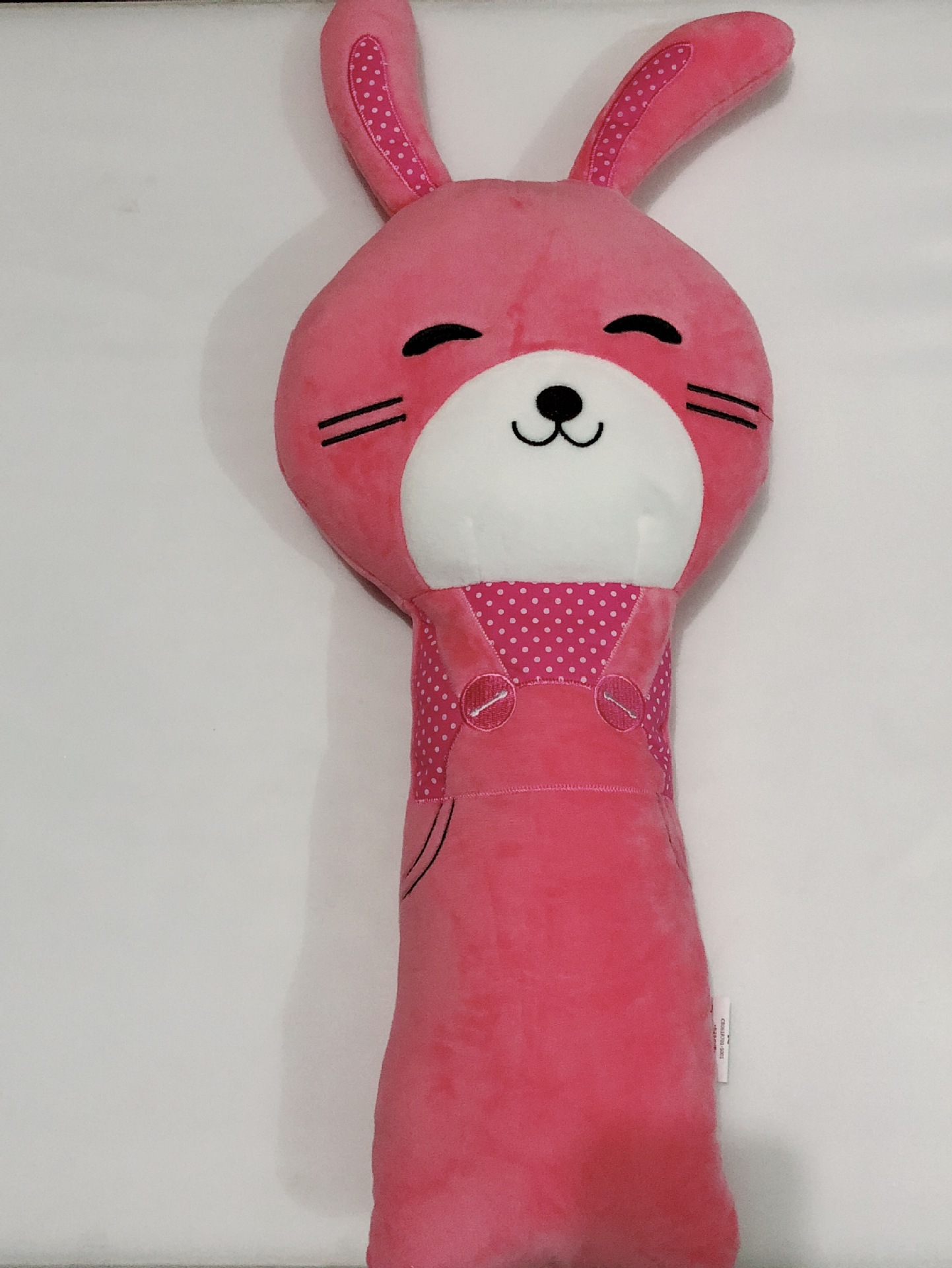 Corea del Sur pequeño animal muñeca niños asiento de coche cubierta la correa seguridad calmante almohada felpa