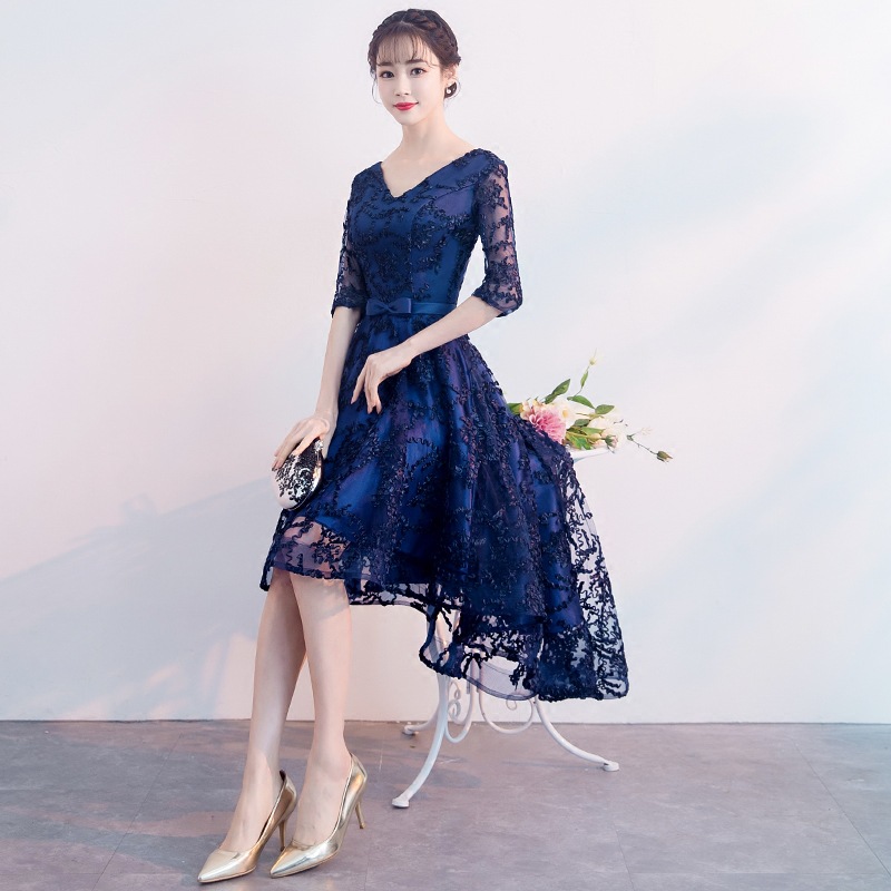 Vestido de Noche para Mujer, Estilo 2025, Elegante, Distinguido, Delgado, para Fiestas de Sociedad, Vestido Midi