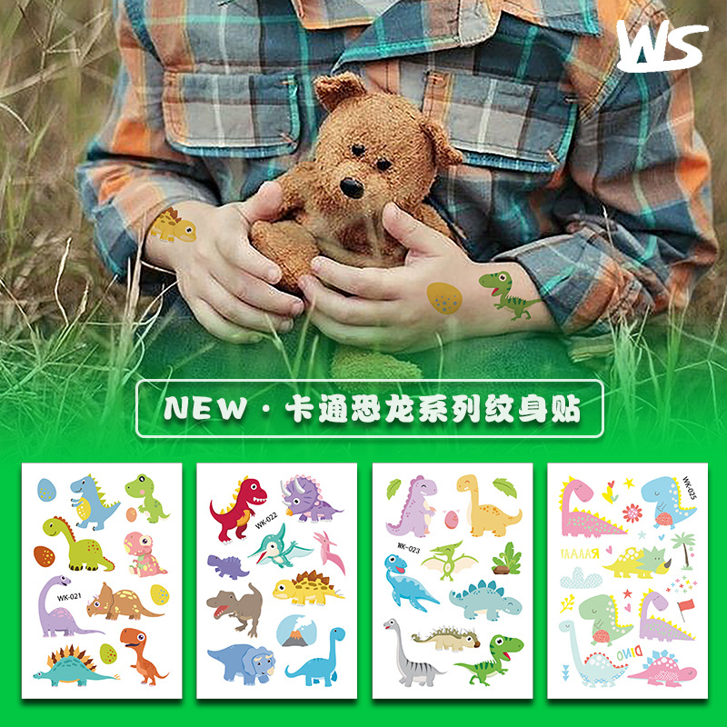 Tatuajes Temporales Infantiles Temáticos de Papel de Transferencia de Agua para Niños image 4