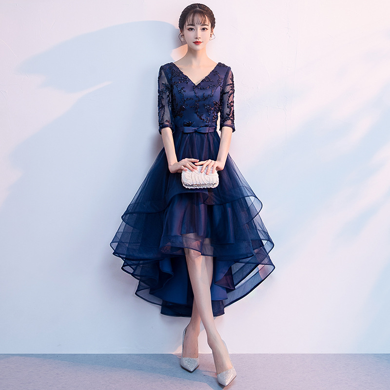 Vestido de Noche para Mujer, Estilo 2025, Elegante, Distinguido, Delgado, para Fiestas de Sociedad, Vestido Midi