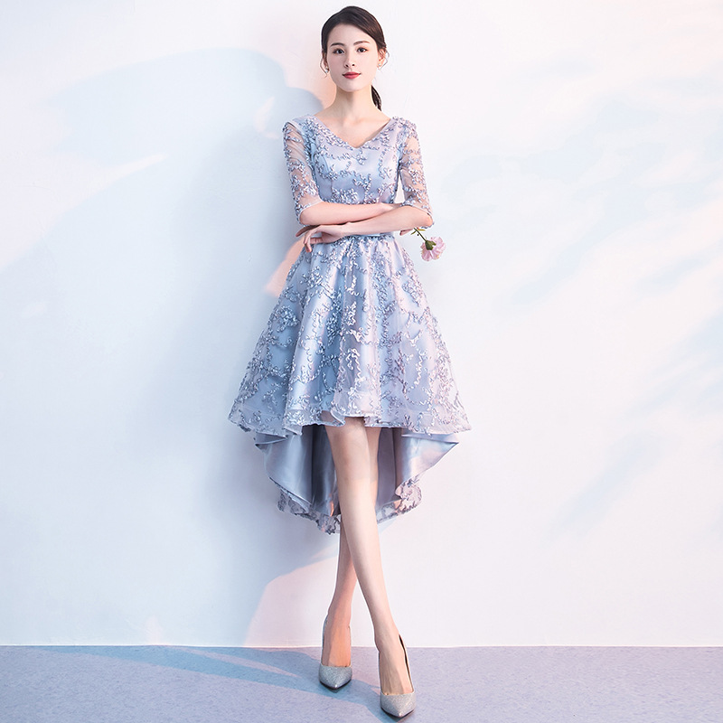 Vestido de Noche para Mujer, Estilo 2025, Elegante, Distinguido, Delgado, para Fiestas de Sociedad, Vestido Midi