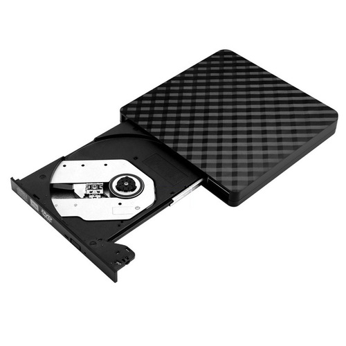 USB3.0 external DVD burner CD player CD drive DVD RW plaid shell VCD player