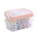 New Nordic style double-layer sewing box plastic storage sewing set sewing tool sewing bag wholesale