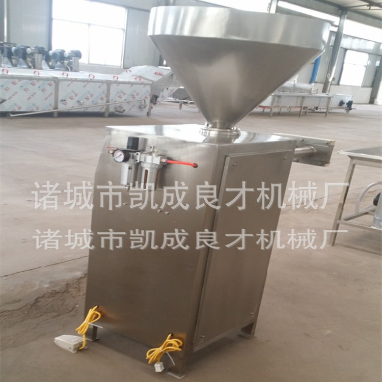 供应香肠烤肠灌肠机 免扎线扭结灌肠机蒜蓉肠机器