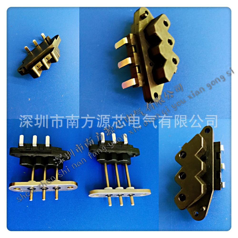 新能源车用空调一体式电动压缩机控制器端插座