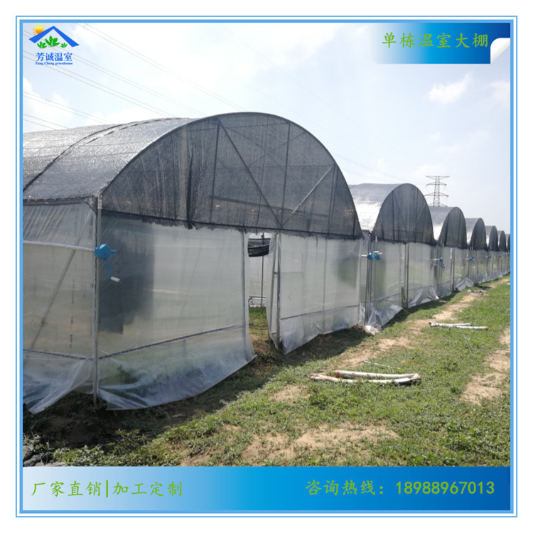 厂家直销 1寸热镀锌钢管草药种植育苗热镀锌钢管温室大棚配件齐全