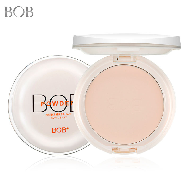 Bob Hengcai Translucent Powder Setting Powder Long-Lasting Concealer Natural Brightening Skin Loose Powder Dry and Wet Powder
