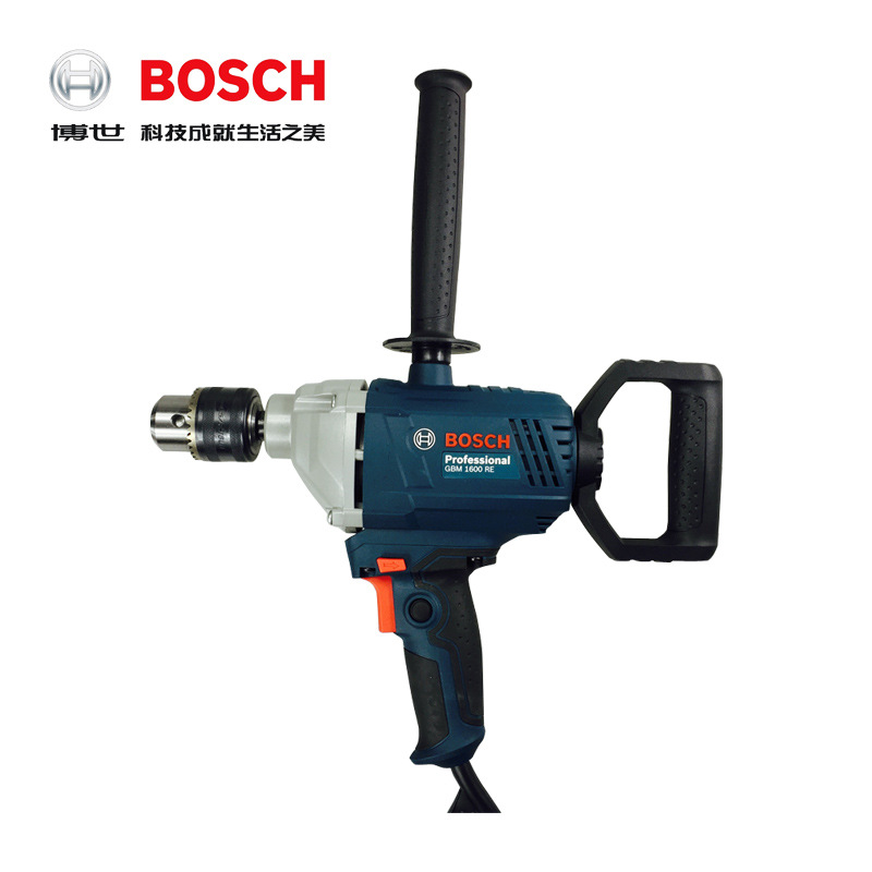 博世BOSCH电动工具GBM1600RE850w功率飞机钻/手电钻/搅拌钻
