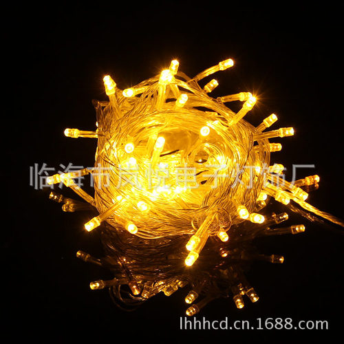 Factory sales LED colorful lights flashing string lights holiday decoration Christmas wedding outdoor waterproof star string lights