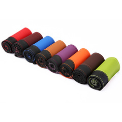 Super Fiber Leather Color-Matched Sports Style Hand-Stitched Steering Wheel Cover, Suitable for All Seasons Car Steering Wheel Cover #8802