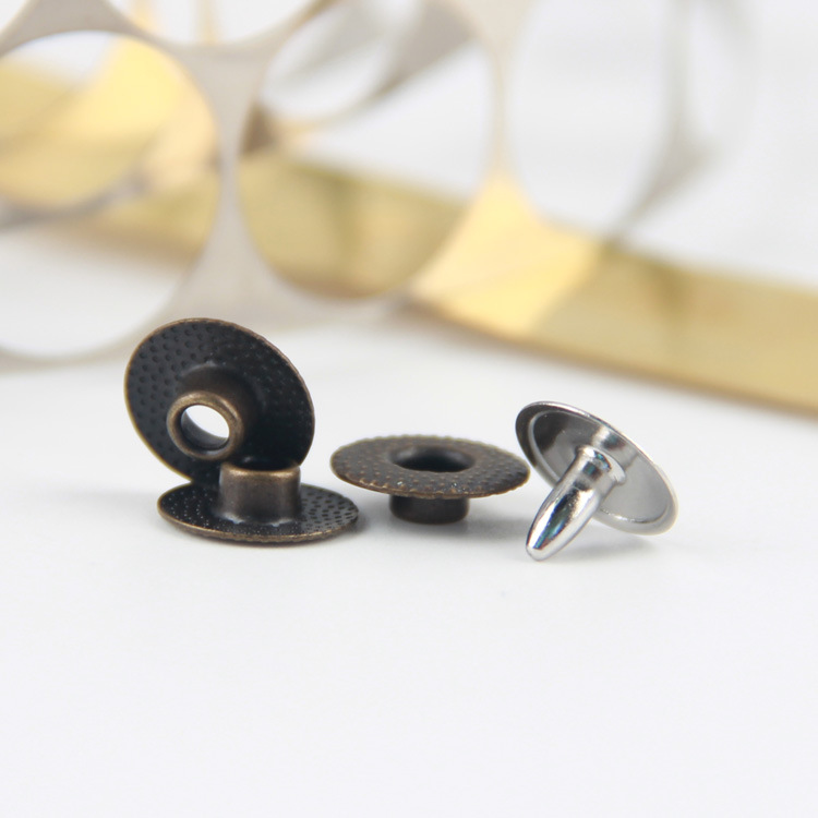 厂家金属纽扣凸点凸珠撞钉口袋钉草帽钉铆钉肚脐钉