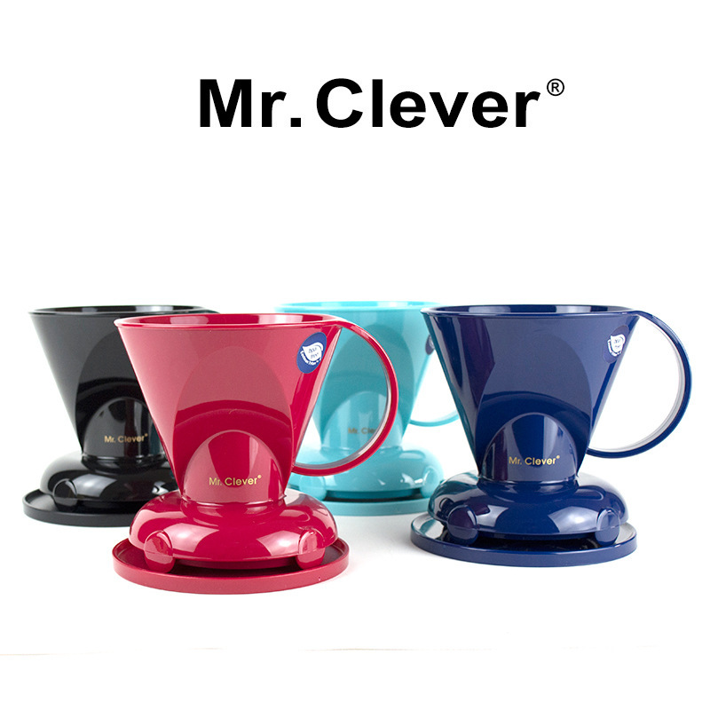 Taiwan original Mr.Clever hand-washed filter Cup smart cup drip filter cup coffee pot S small size 1-2 person