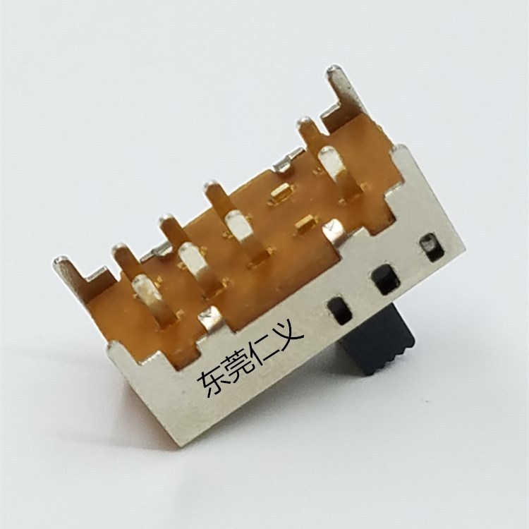 SS23F10/SS23H03电源电器直拨波动开关手电钻3挡东莞滑动开关厂家