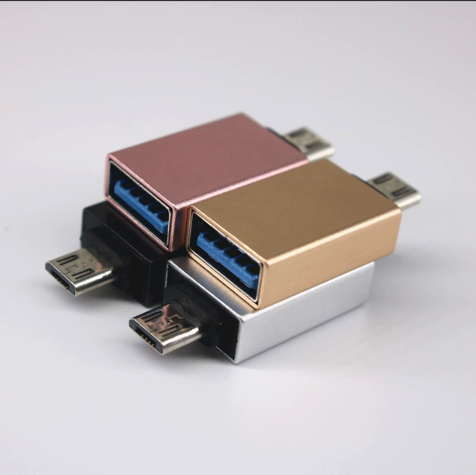 Android OTG ротор USB3.0 для Android V8 Micro OTG, ридер U-диска и карт