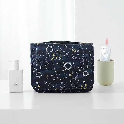 Original printed large-capacity waterproof travel toiletry bag cosmetic bag multi-functional portable storage bag hanging type