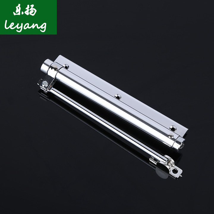 简易闭门器缓冲液压回门器迷你家用不锈钢开门器轻型自动杆式闭门