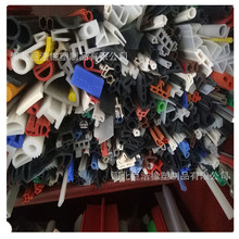 塑钢窗硅胶密封条彩色异形硅胶条塑钢玻璃门窗压条防潮耐温硅胶条