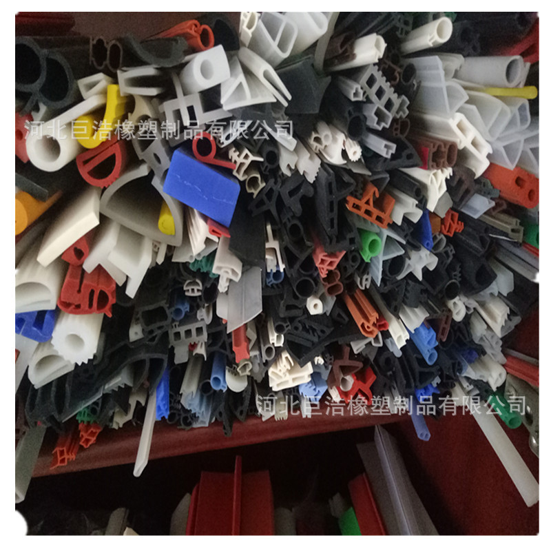 塑钢窗硅胶密封条彩色异形硅胶条塑钢玻璃门窗压条防潮耐温硅胶条