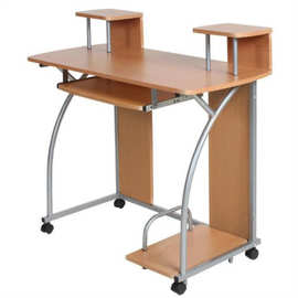 爆款热销 简约电脑多功能工作桌 家用可移动小型办公桌 板式家具