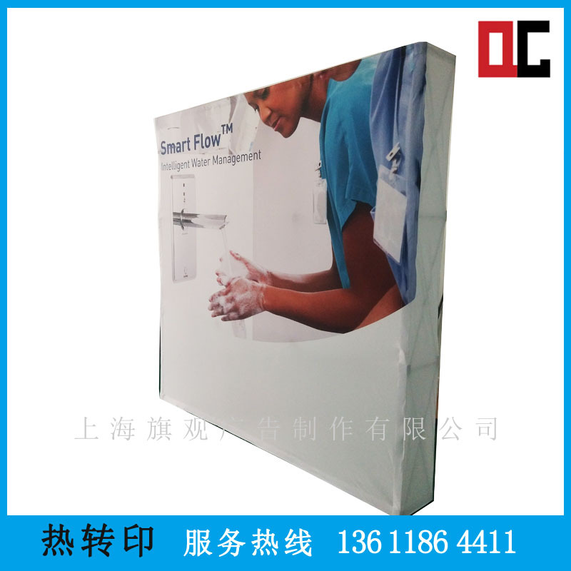 批发供应布拉网画面 经编布热转印 拉网展架 布拉网展架展示