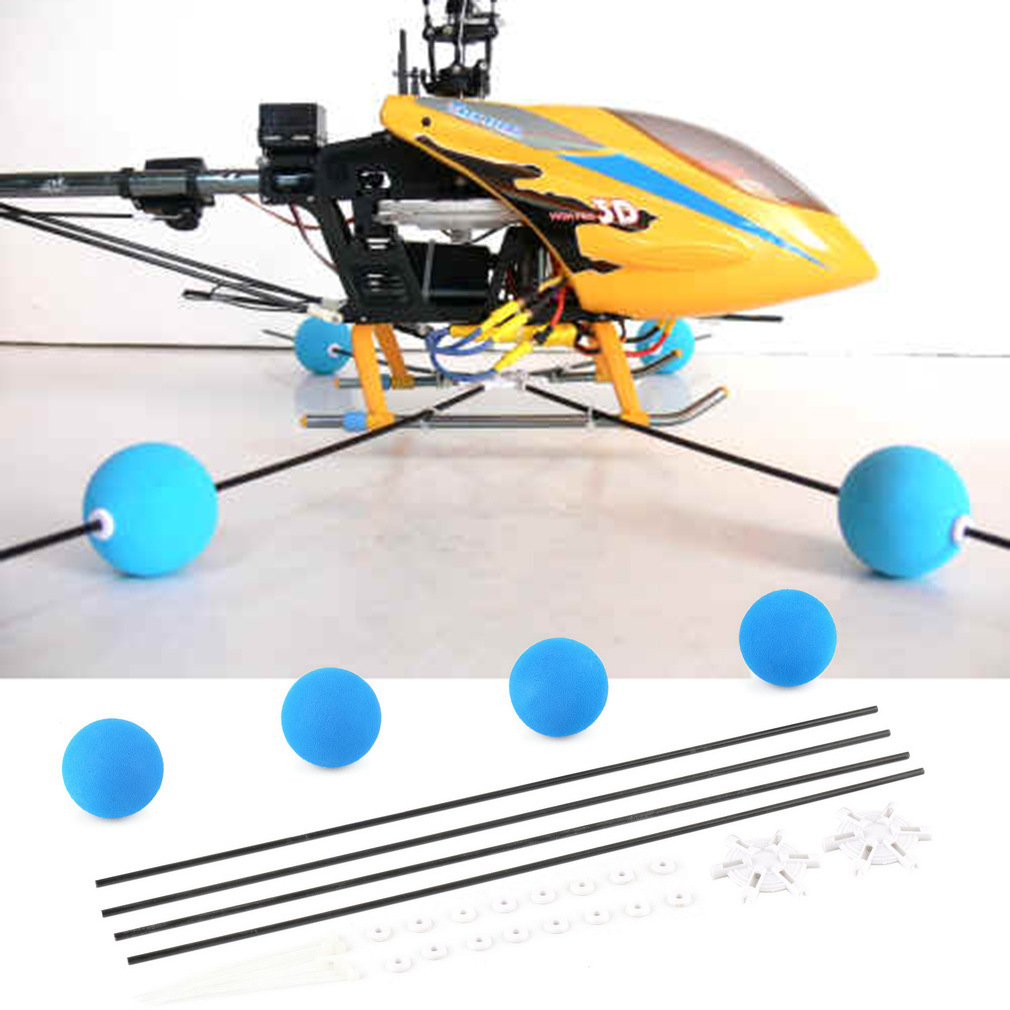 RC Remote Control Airplane/Helicopter Blue Training Stand 400-450 Training Equipment Sponge Ball Kit Model Airplane Accessories