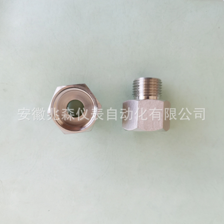 不锈钢仪表变径接头 G1/2外转G3/4内 G1|2外螺纹转G3|4内螺纹