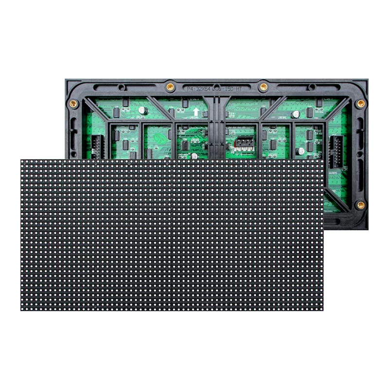Outdoor waterproof LED full color advertising screen LED poster screen P4 high-definition electronic display module