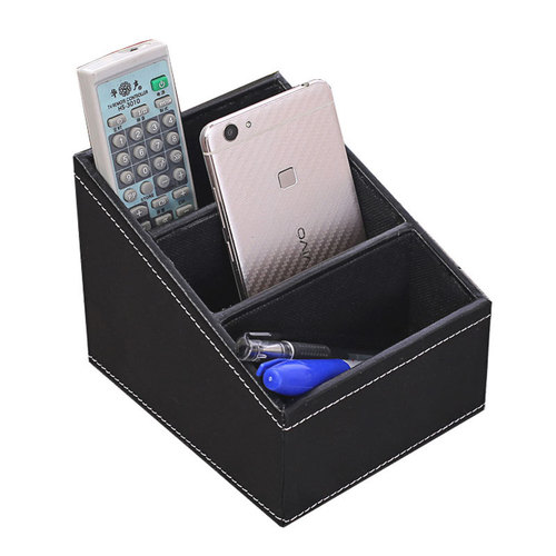 Desktop storage box European style remote control storage box creative home supplies pen holder storage box printable LOGO
