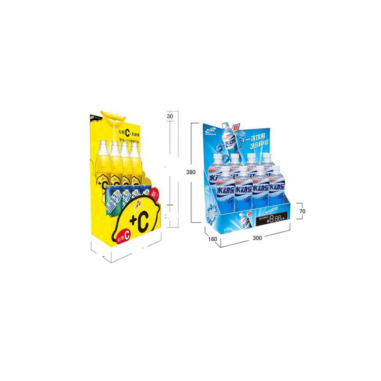 直销批发纸货架 桌面纸展示架 柜台式瓦楞纸展架