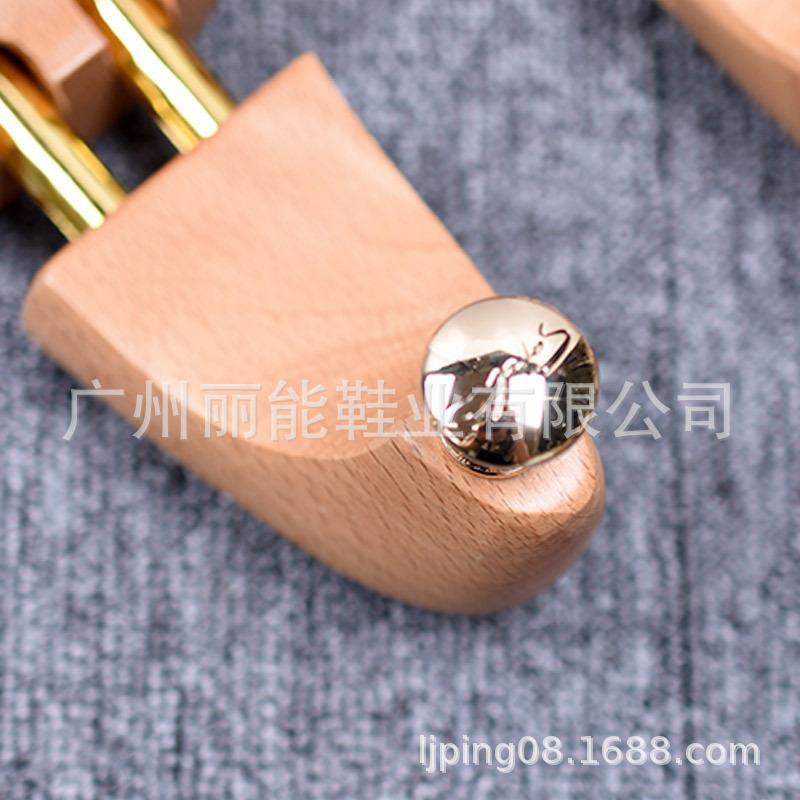 Precio de fábrica Zapato de madera maciza de haya última forma retráctil eliminación de arrugas soporte de zapato de madera expansor de zapato dispositivo de soporte de zapato
