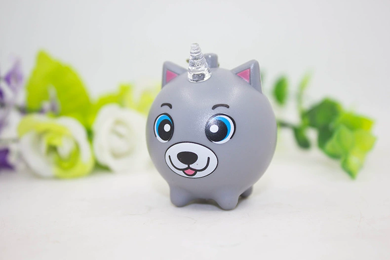Plastic pendant, keychain, creative gift, makes sounds