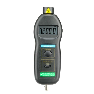 Speed Measuring Instrument Dt-2236B Photoelectric/Contact Two-In-One Tachometer Special Price Agent