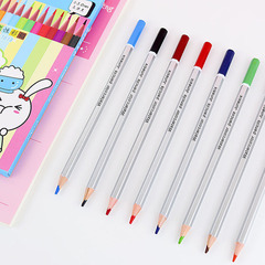 JUNESIX 3.0 premium core water-soluble colored pencils, watercolor painting heat shrinkable sheet pencils, 12-color set