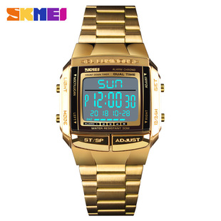Time Beauty Fashion Trend Multifunctional Men's Watch Southeast Asian Hot Selling Waterproof Sports Business Electronic Watch for Men