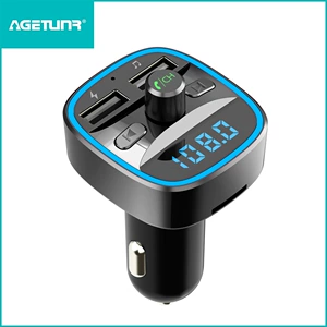 T25 şarj cihazı gərginlik aşkarlayan FM ötürücü, hands-free telefon, avtomobil Bluetooth MP3