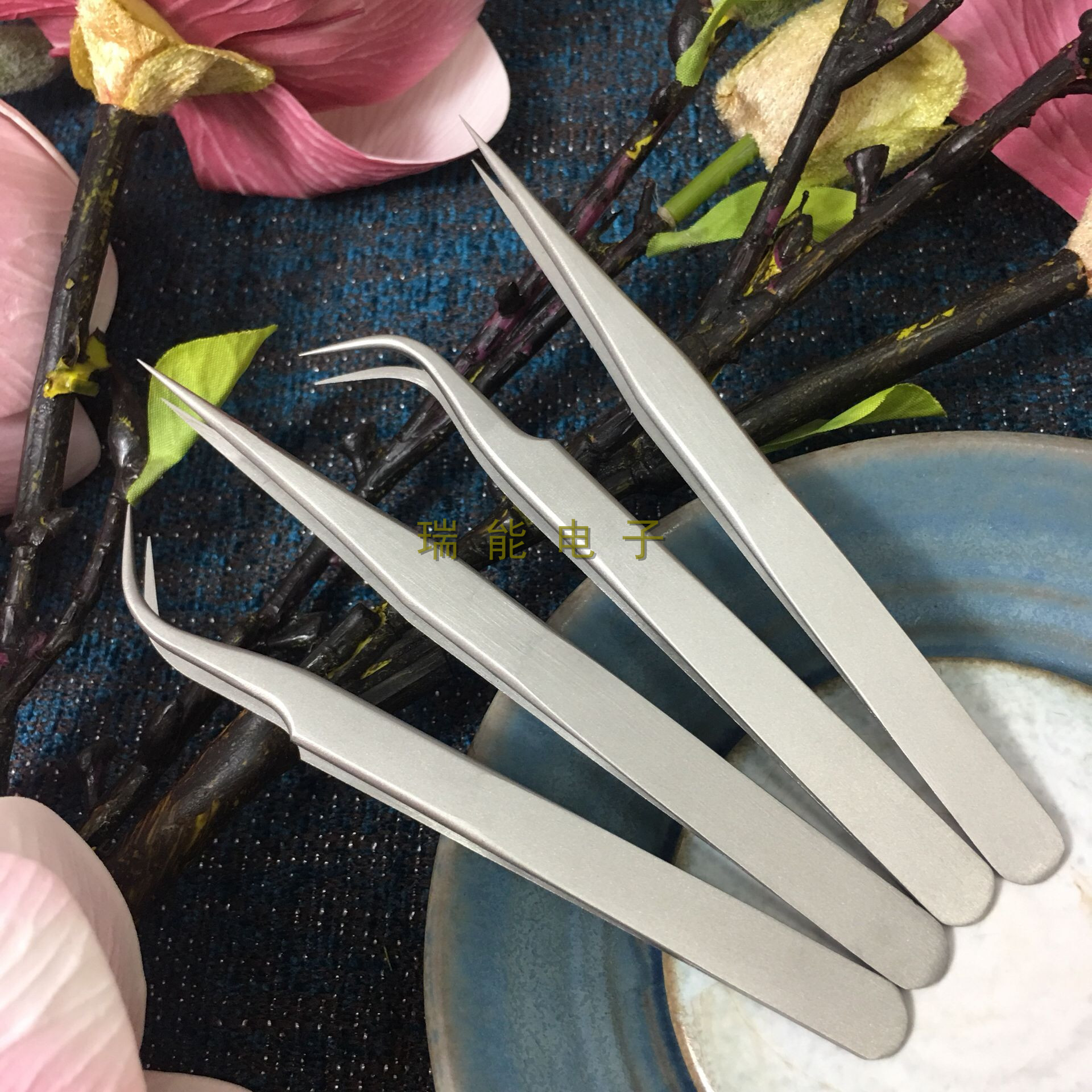TTK不锈钢高品质硬度精密镊子00-SA 7-SA