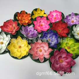 EVA荷花 仿真逼真 假荷花 塑料荷花