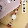 Bodhi rosary, mobile phone, protective pendant, short strap, chain, Chinese style