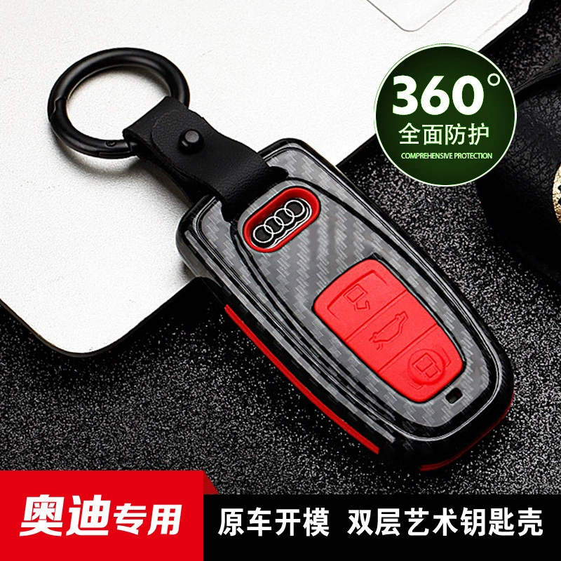 Подходит для 2018 Audi Новый Q5L A3 Q3 A1 S3 A4 A4L Q7 A5 TT Автомобильный ключ чехол пряжка