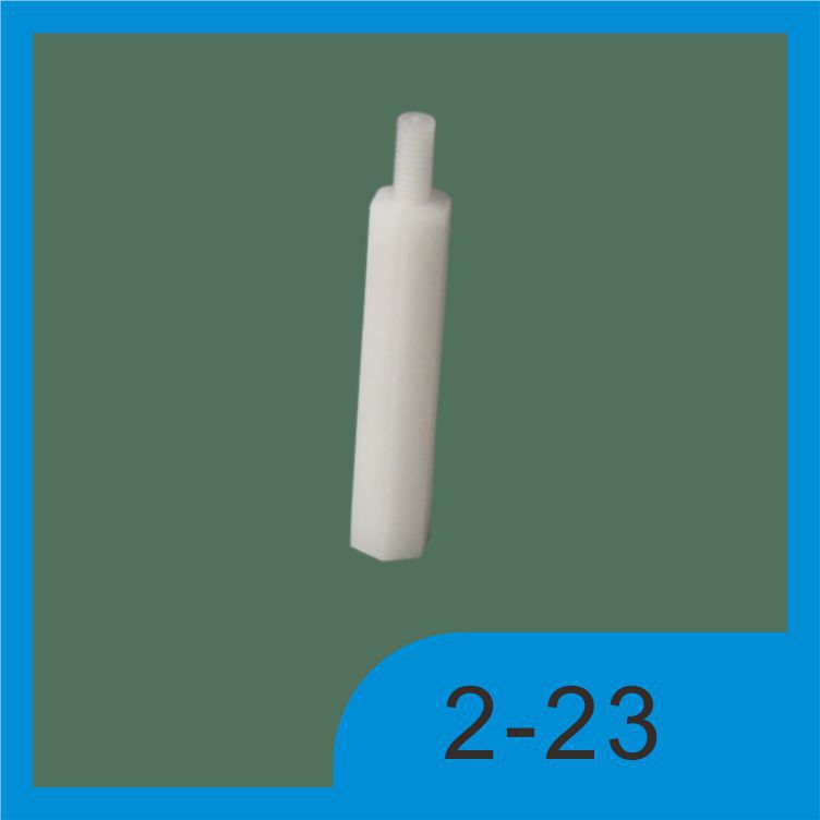 六角隔离柱塑料六角柱PC板空心间隔柱尼龙双通六角柱ABS支撑柱