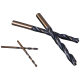 4341 high speed steel drill iron Black Yellow Twist drill spot wholesale electric drill hole drill straight shank twist drill