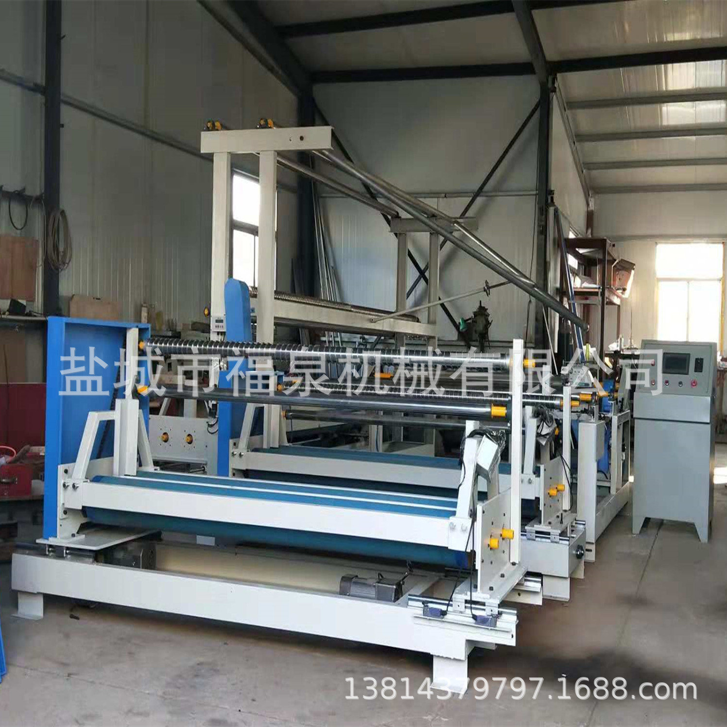 大门幅拼接设备  纵向接布机福泉牌无纺布料自动缝接机接驳全自动