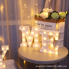 Manufacturer wholesale 26 English letter lamps, LED symbol modeling lamps, wedding night lamps, birthday proposal lamps