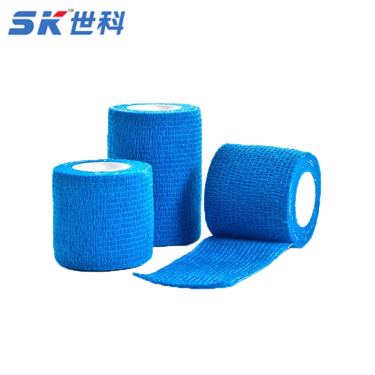 Vendaje elástico autoadhesivo al por mayor de fábrica deportes de protección de uñas vendaje elástico no tejido autoadhesivo protector de dedo vendaje