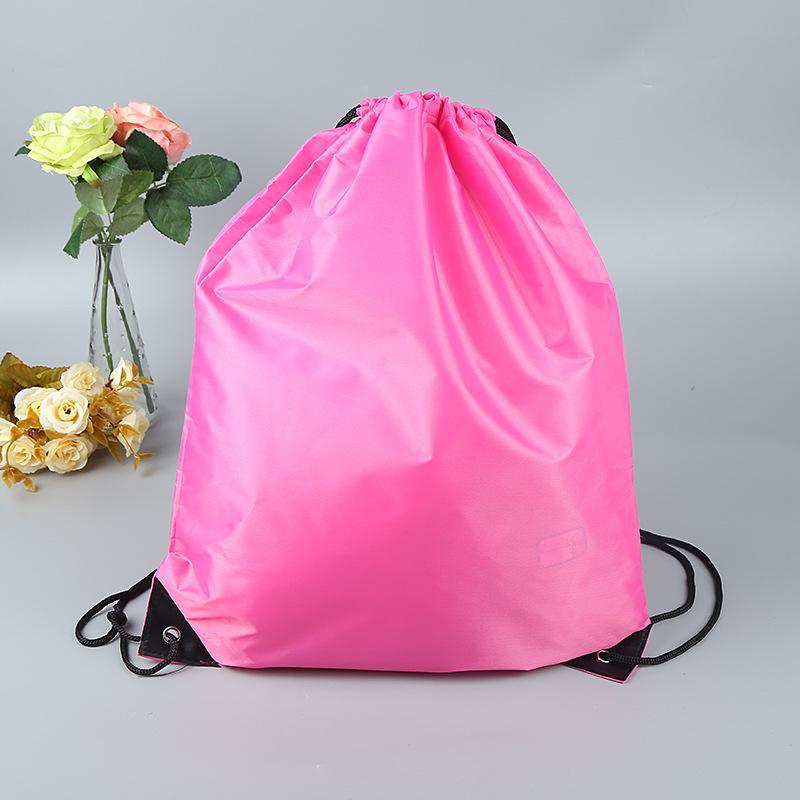 帆布纯棉折叠拉绳袋 小帆布收纳袋 棉布大米包装袋子