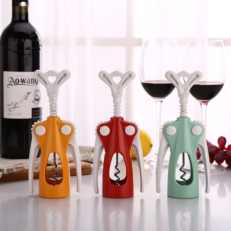 Fuente de fábrica de botella de vino de color abridor de botella de vino abridor de vino hogar cocina gadget