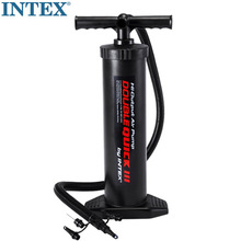 原装正品INTEX特大号高效充气泵充气抽气两用手动泵冲气泵68615