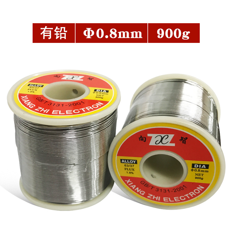 厂家批发 焊锡丝0.8mm 锡丝 锡线批发63/37有铅焊锡丝批发